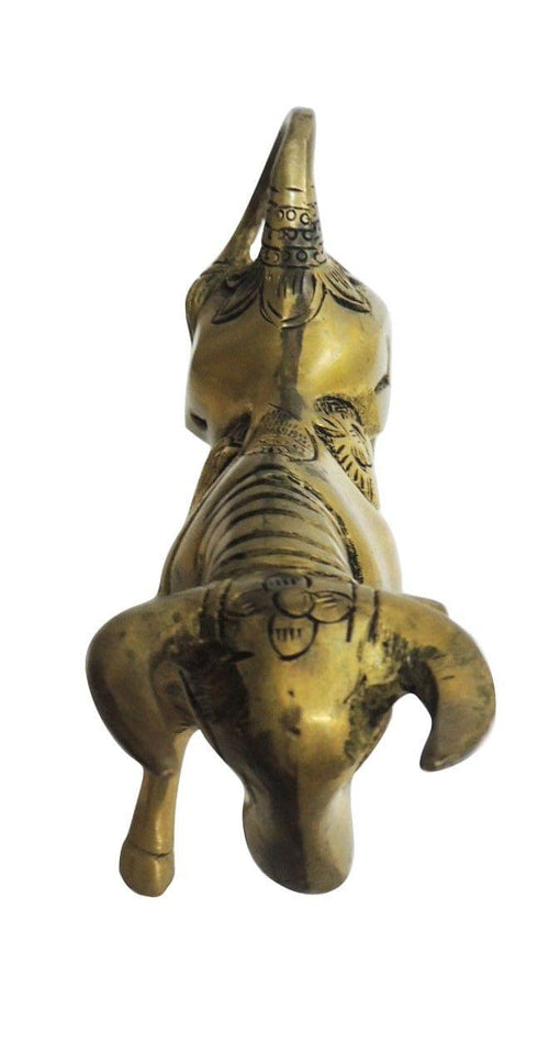 Brass Bull Statue 0.77kg